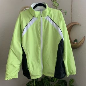 GREEN WINDBREAKER